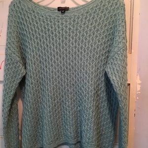 Teal green sweater - size large
